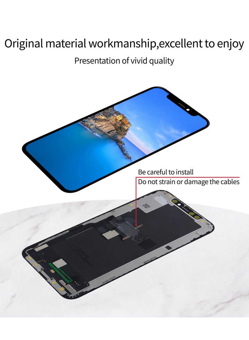 flycdi For iP 14 Pro Max Hard OLED IC Removable LCD Display Screen Replacement Kit with Installation Tools, High Brightness, Wide Color Gamut, Mobile Phone Repair Parts - Image 4