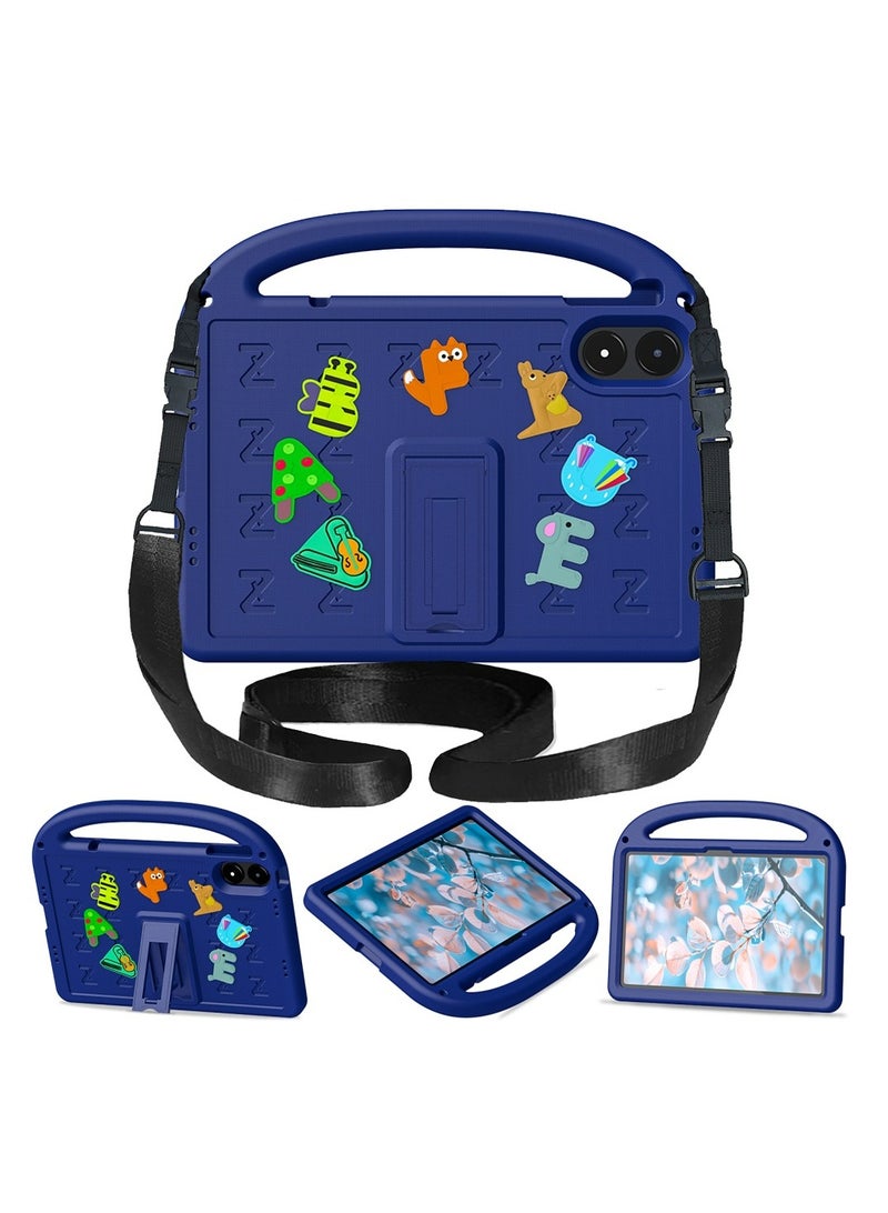 Xiaomi Redmi Pad Pro (12.1inch) xiaomi poco pad 12.1 (pen slot) Children's protective case shockproof cover with shoulder strap stand - Image 1