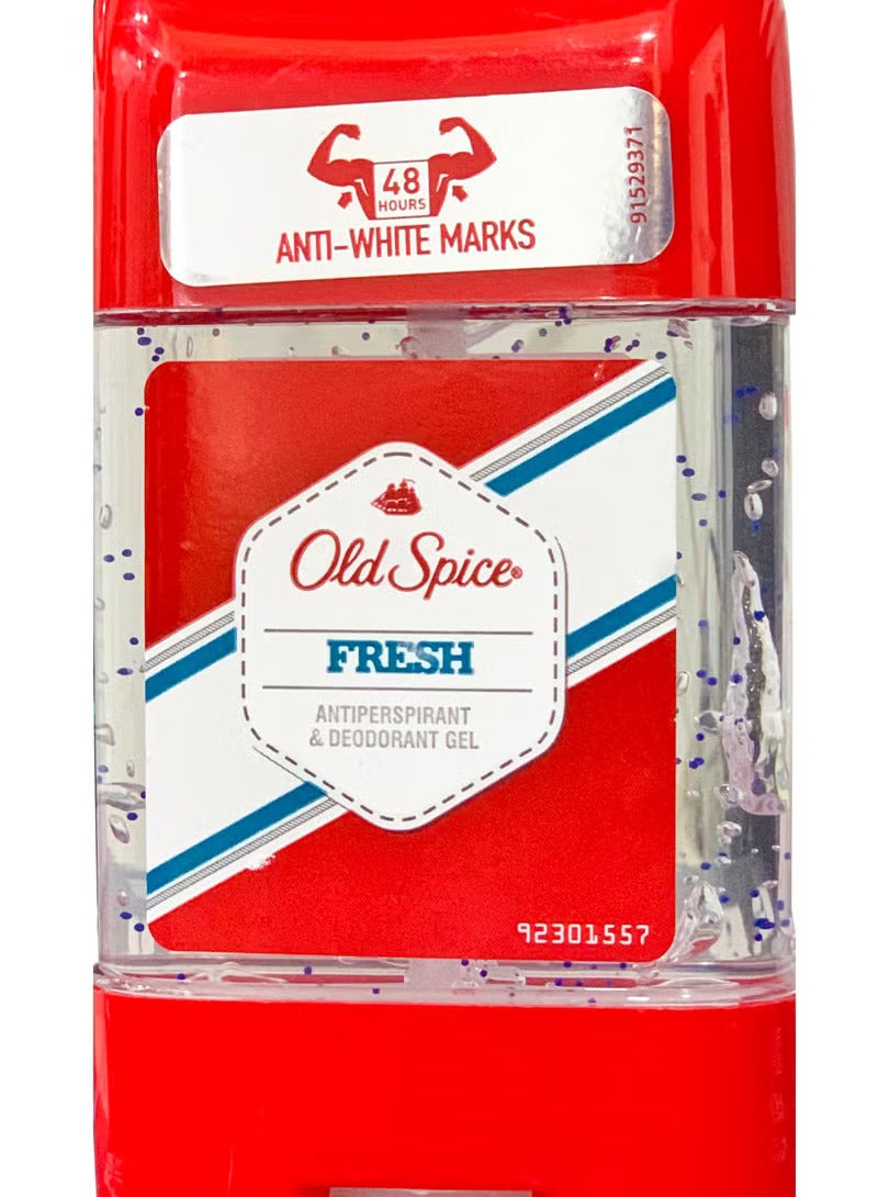 أولد سبايس جل مزيل العرق ومضاد التعرق فريش - 70 مل