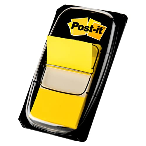 Post It Post-it Flags Value Pack, 50/Dispenser, 24 Dispensers/Pack, 1 in Wide, Yellow (680-5-24) - Image 2