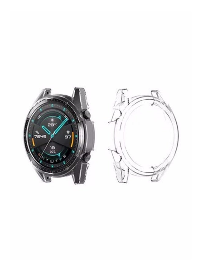 Bumper Case Cover For Huawei Watch GT 2 46mm Clear  - Image 1