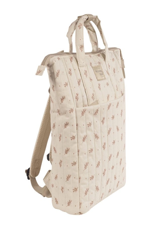 Walking Mum Mimosa Diaper Bag & Backpack - Multifunctional Baby Bag with Changing Pad, Waterproof & Thermal Pockets, Side Bottle Holders, Stroller Straps, Hand & Shoulder Carry - Pink - Image 4