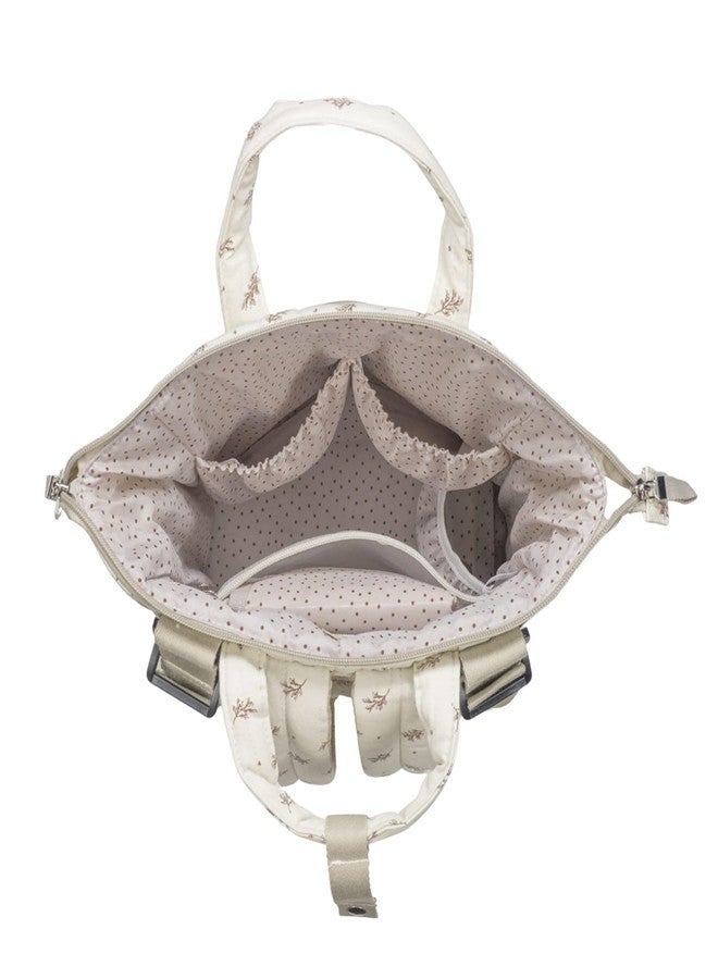 Walking Mum Mimosa Diaper Bag & Backpack - Multifunctional Baby Bag with Changing Pad, Waterproof & Thermal Pockets, Side Bottle Holders, Stroller Straps, Hand & Shoulder Carry - Pink - Image 5