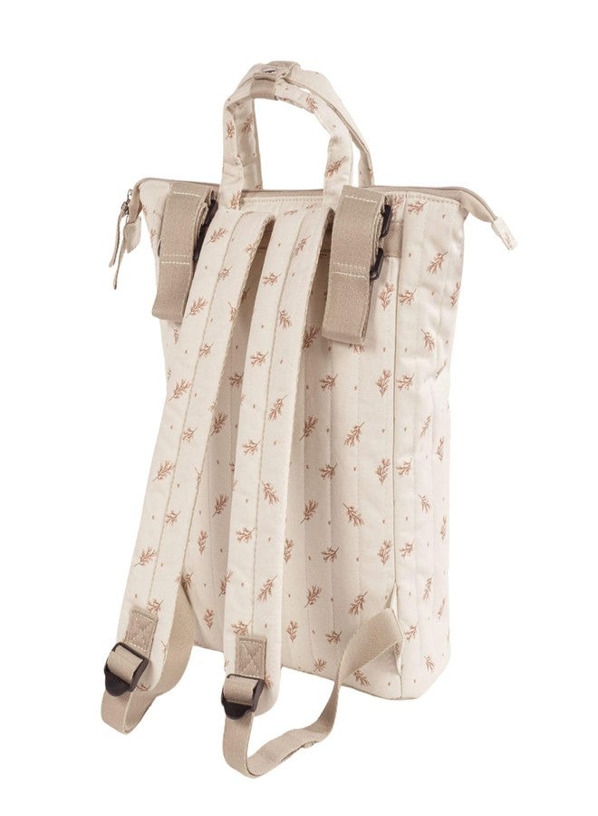 Walking Mum Mimosa Diaper Bag & Backpack - Multifunctional Baby Bag with Changing Pad, Waterproof & Thermal Pockets, Side Bottle Holders, Stroller Straps, Hand & Shoulder Carry - Pink - Image 3