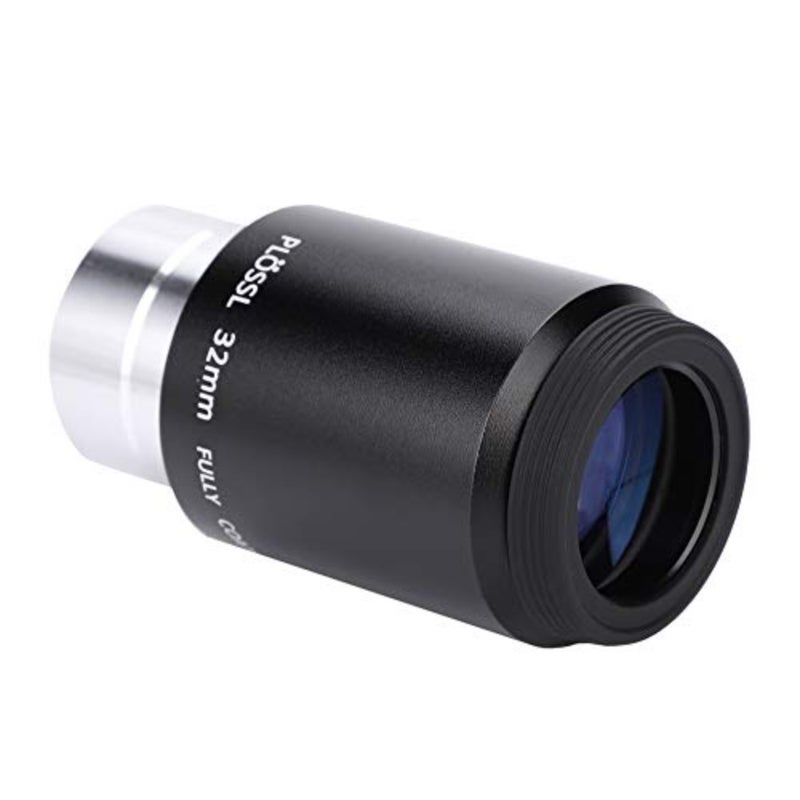 Astronomy application, aluminium alloy, black, 32mm Plossl eyepiece with 52 field of view for intricate detail capture - Image 1