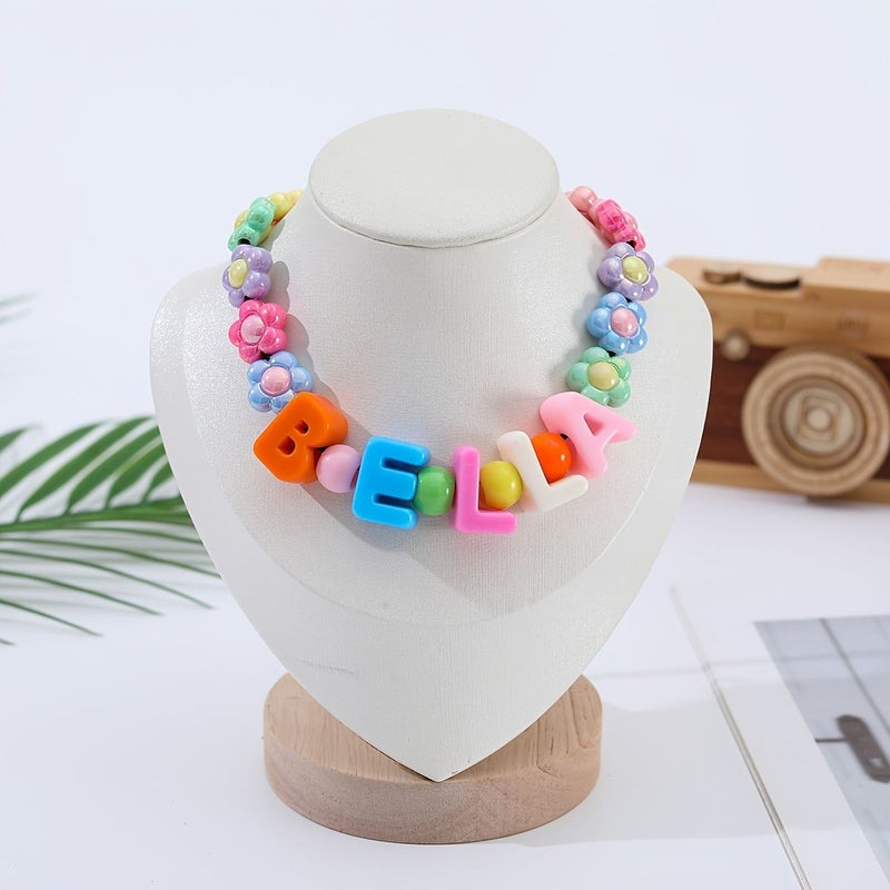 Purple Macaron Flower DIY Dog Collar Adjustable Engraving Safety - Image 5