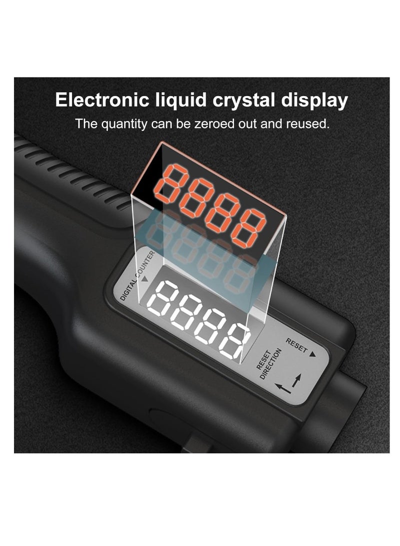 DIGI CORE 10-100kg Adjustable Hand Grip Strength Fitness Heavy Duty Grip With Reverse Finger Exerciser Grip Strength Wrist Extender Gym Arm Muscle Training Smart Counting - Image 5