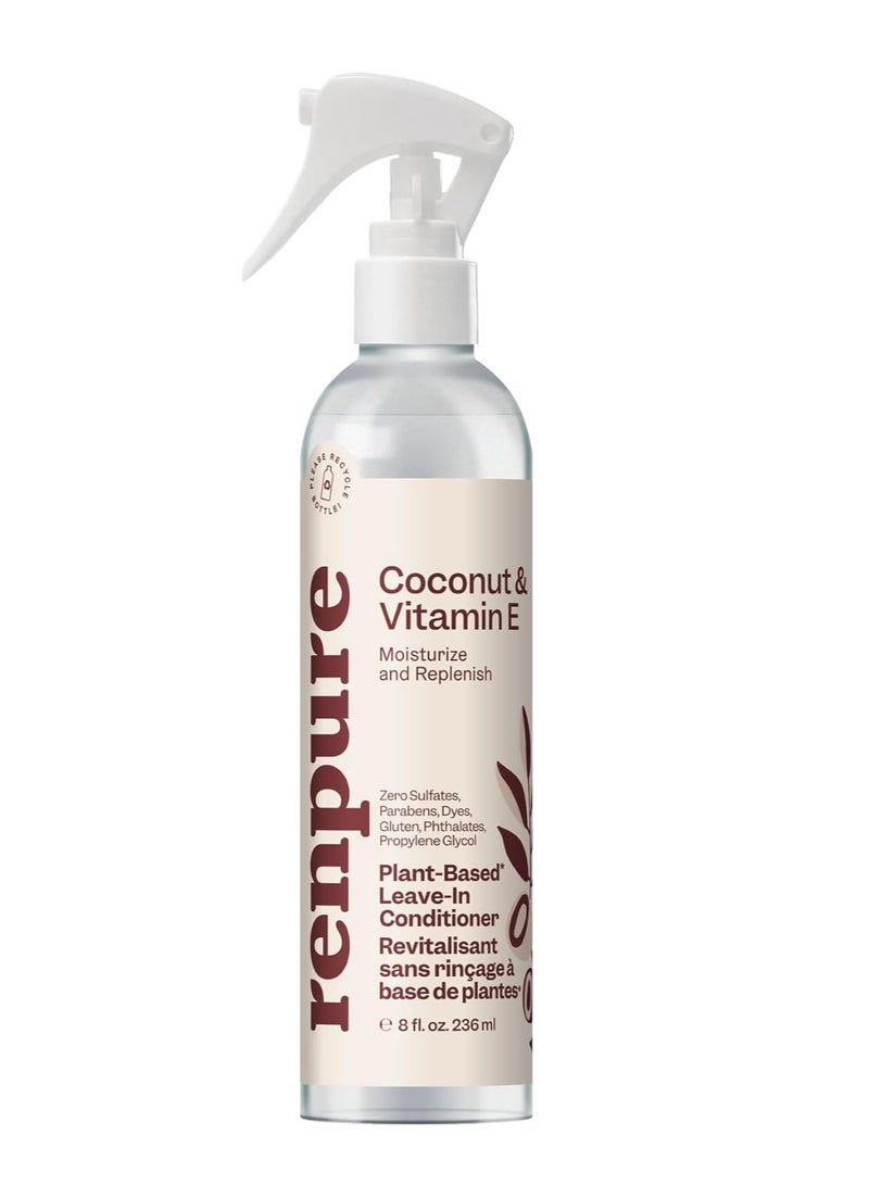 RENPURE Plant Based Natural Leave In Conditioner Spray 236 ml - Image 1