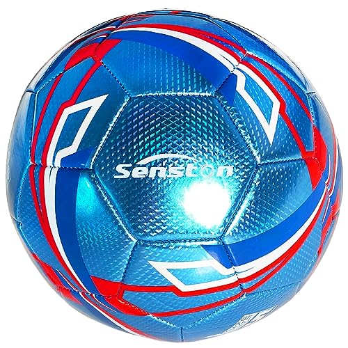 Senston Size 3 Soccer Ball with Inflation Pump HeavyDuty Waterproof for Indoor Outdoor Training Recreational Play - Image 3