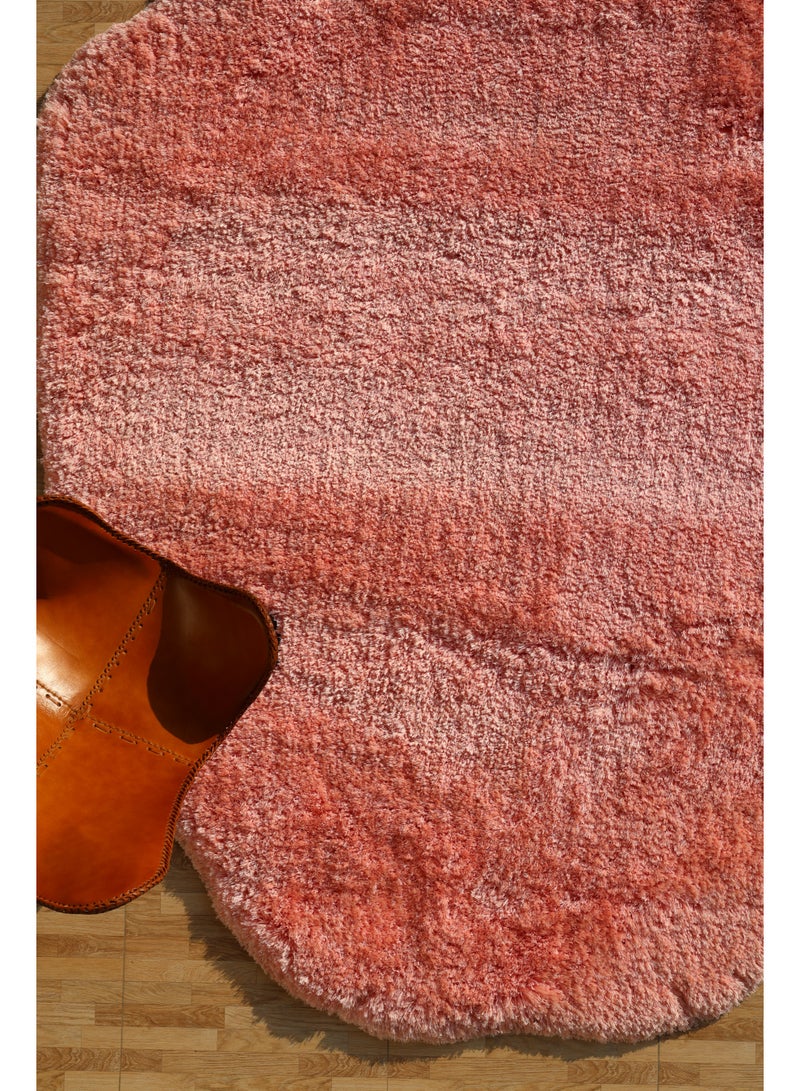 Ramsha Handmade shaggy rug 200x300 cm Fur rug irregular shape rug soft fur rug SG-027-B area rug for bedroom - Image 3