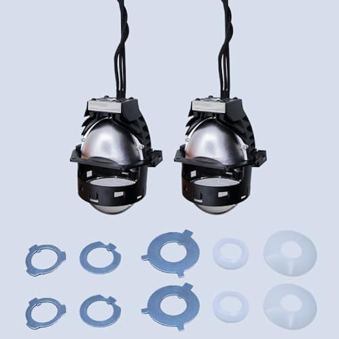 توبيز عدسة بروجيكتور 60 وات برو 003 تناسب جميع أنواع المصابيح الأمامية HID 5500 كلفن - Image 4