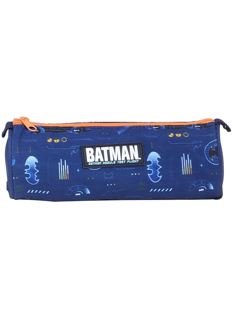 Warner Bros Batman 3-Piece Big Wheel Trolley Bag Set – DC Comics Premium Luggage for Kids with Backpack, Lunch Bag & Pencil Pouch – Blue School Travel Set for Boys - Image 5