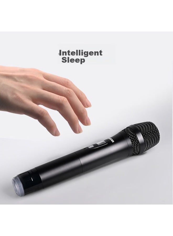 Takstar G5 U-segment Wireless Microphone System, Dual Wireless Microphones, Professional For Performances, Ktv, Meetings, Karaoke, Handheld Microphones - Image 3
