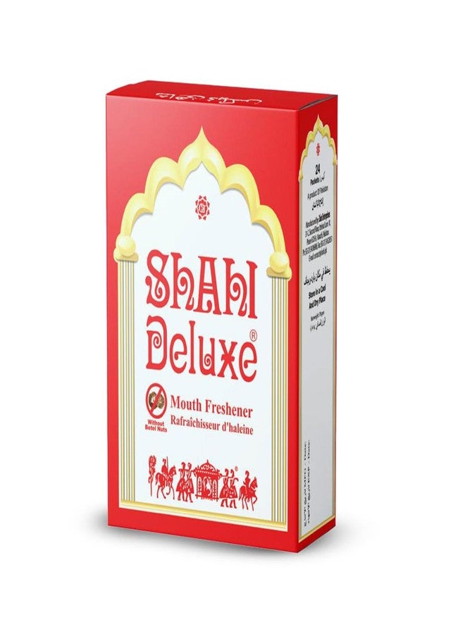 شهى شاهي ديلوكس، 48 قطعة في علبة واحدة، جودة تصدير، علب كبيرة، معطر فم طبيعي (عبوة من 4 قطع) يُشحن من الولايات المتحدة الأمريكية - Image 1