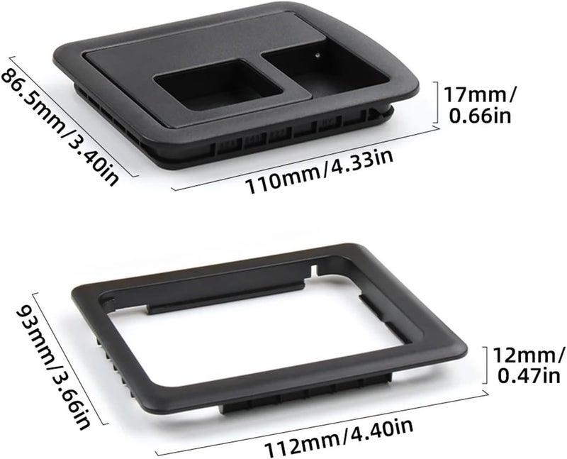 Wivplex Rear Trunk Liner Cargo Handle Cover - Image 4