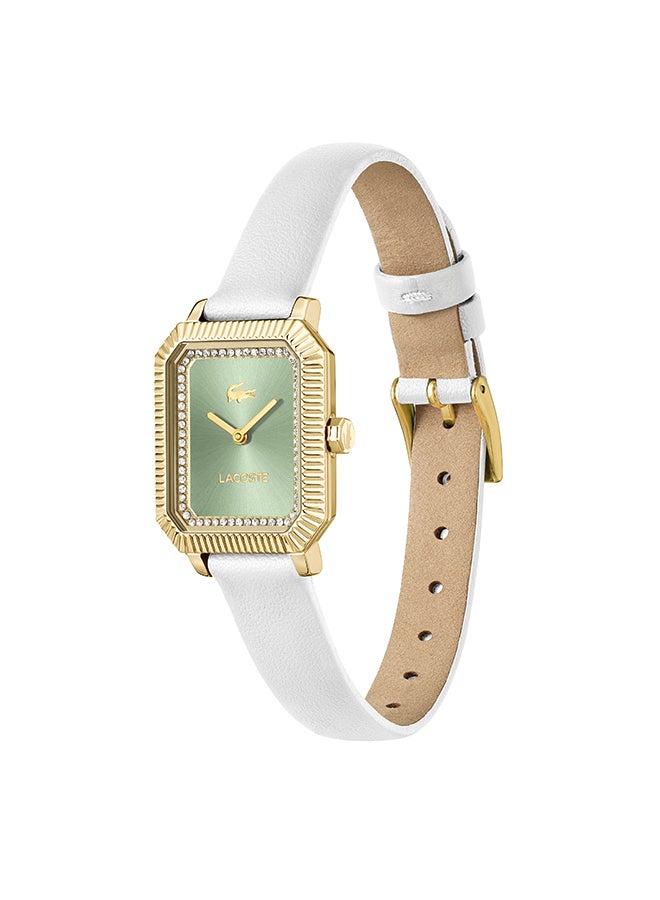 LACOSTE RECTANGLE ANALOG WOMEN'S SAGE CASE WATCH - 2001443 - Image 3