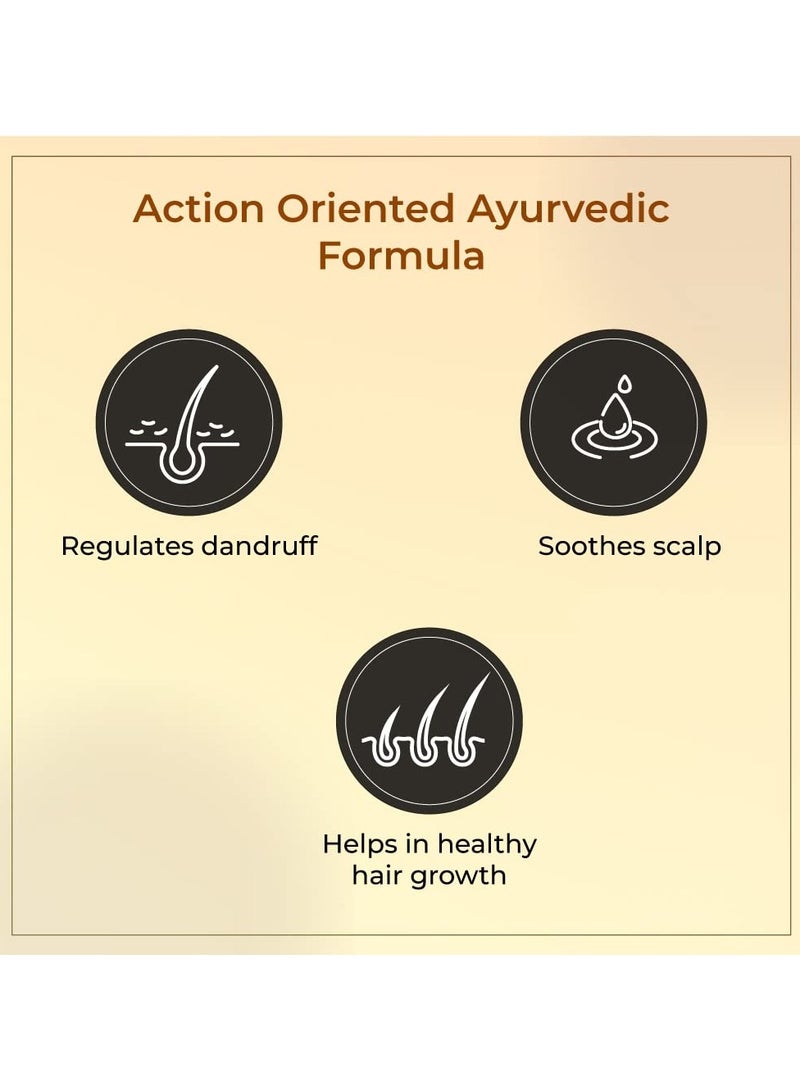 Vedix Ayurvedic Dandruff Care Shampoo For Men | Vardara Deep Conditioning Shampoo Customised for Dry Hair - 100ml - Image 5
