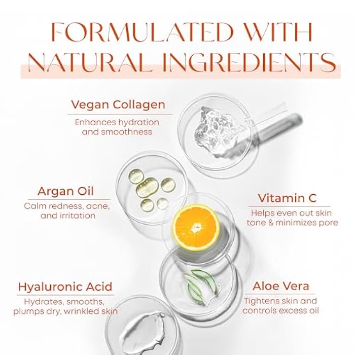 Skin 2.0 Vitamin C Serum - Dermatologist Tested, Anti-Aging & Dark Spot Remover - Brightening, Clean Beauty, Cruelty-Free, Korean Skincare for Glass Skin, All Skin Types - 1.69 Fl. oz - Image 4