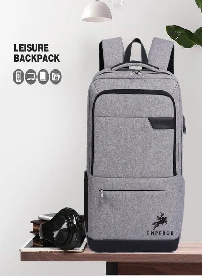 TRUE HUMAN EMPEROR®Multi-purpose backpack With USB charging Port Laptop,office,college,travel bag for men and women (WIZ) - Image 2