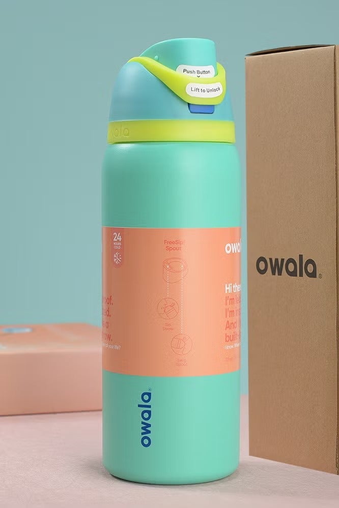 Owala Owala FreeSip Insulated Stainless Steel Water Bottle With Straw For Sports Travel And School BPA Free Sports Water Bottle 32oz 