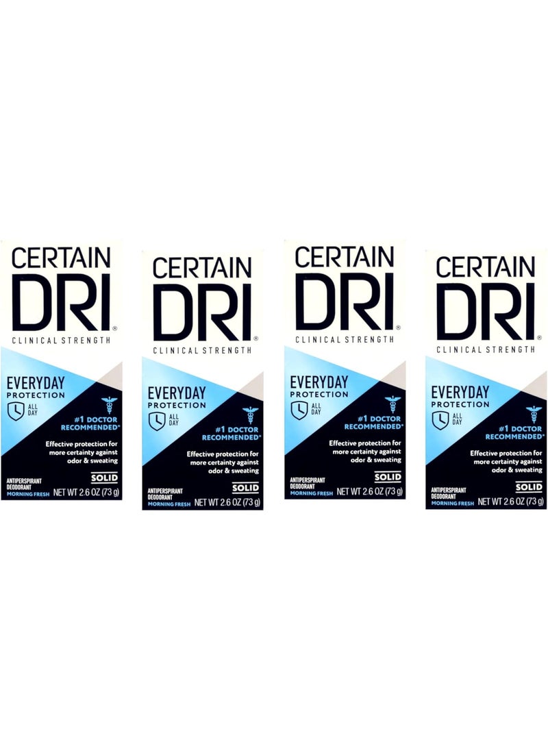 CERTAIN DRI - Certain Dri A.M. Underarm Refresher-2.6 oz, (Pack of 4) - Image 1