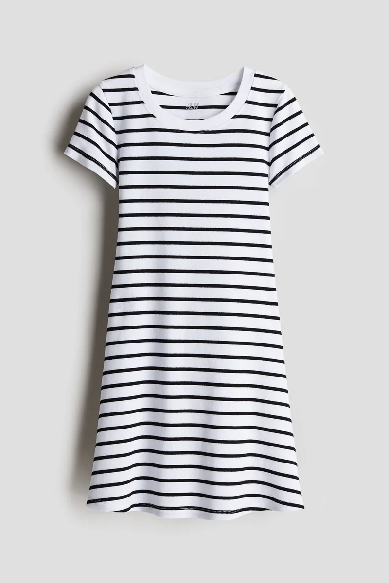 اتش اند ام Short-sleeved jersey dress