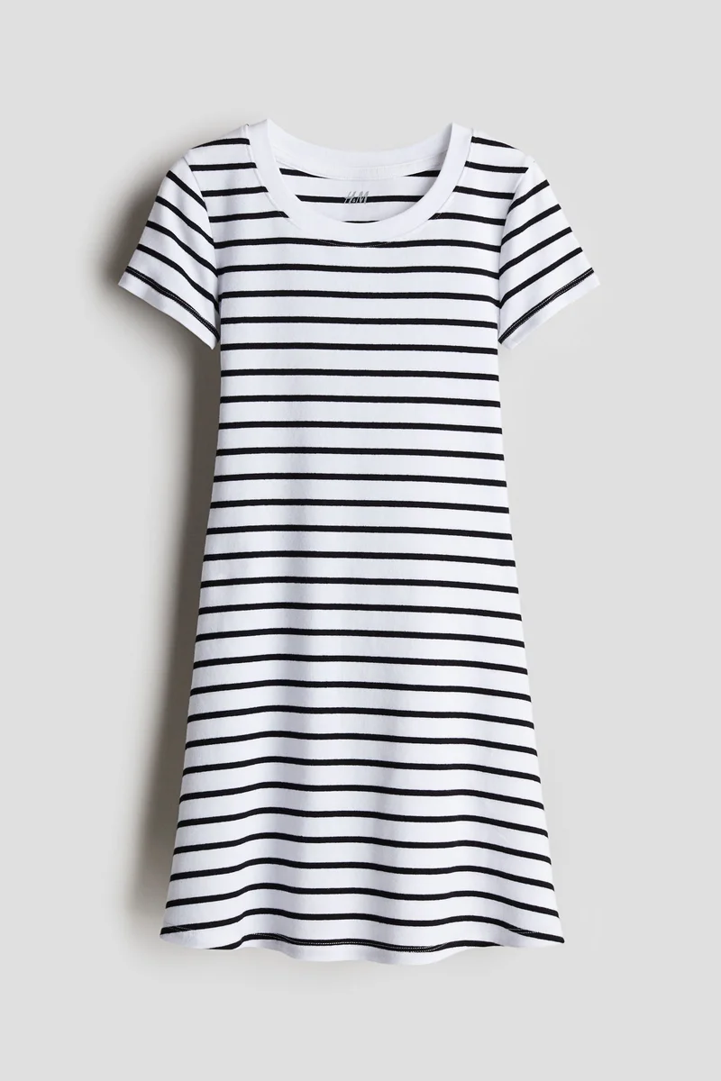 اتش اند ام Short-sleeved jersey dress