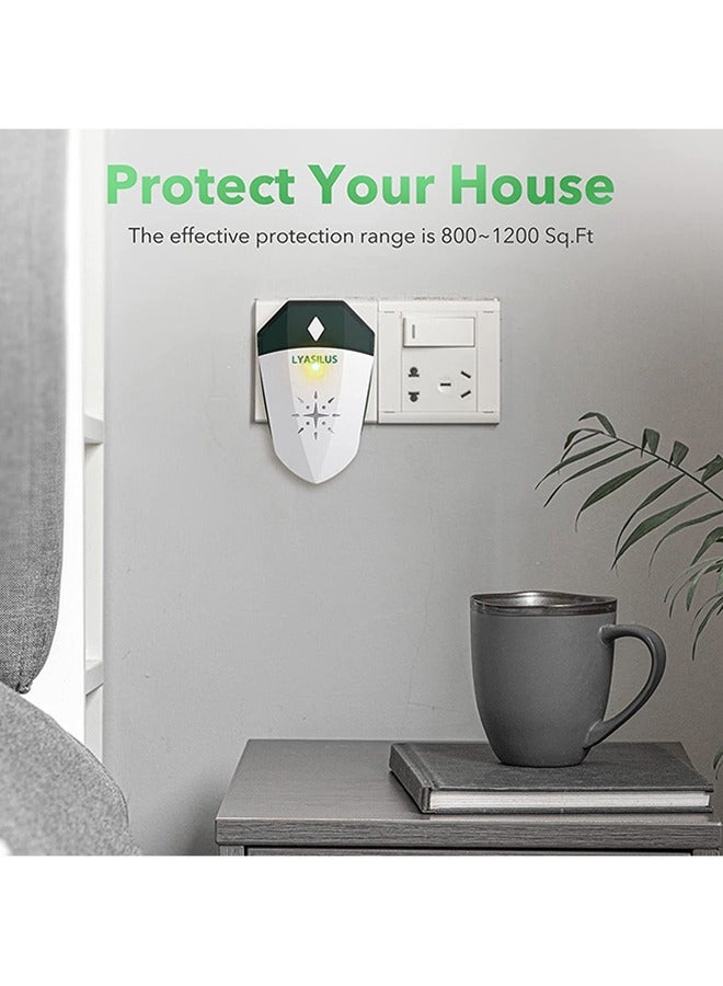 Electronic Rodent and Insect Repellent Device, Ultrasonic Pest Conttol Plug, Indoor Plug-in Repellent - Image 3