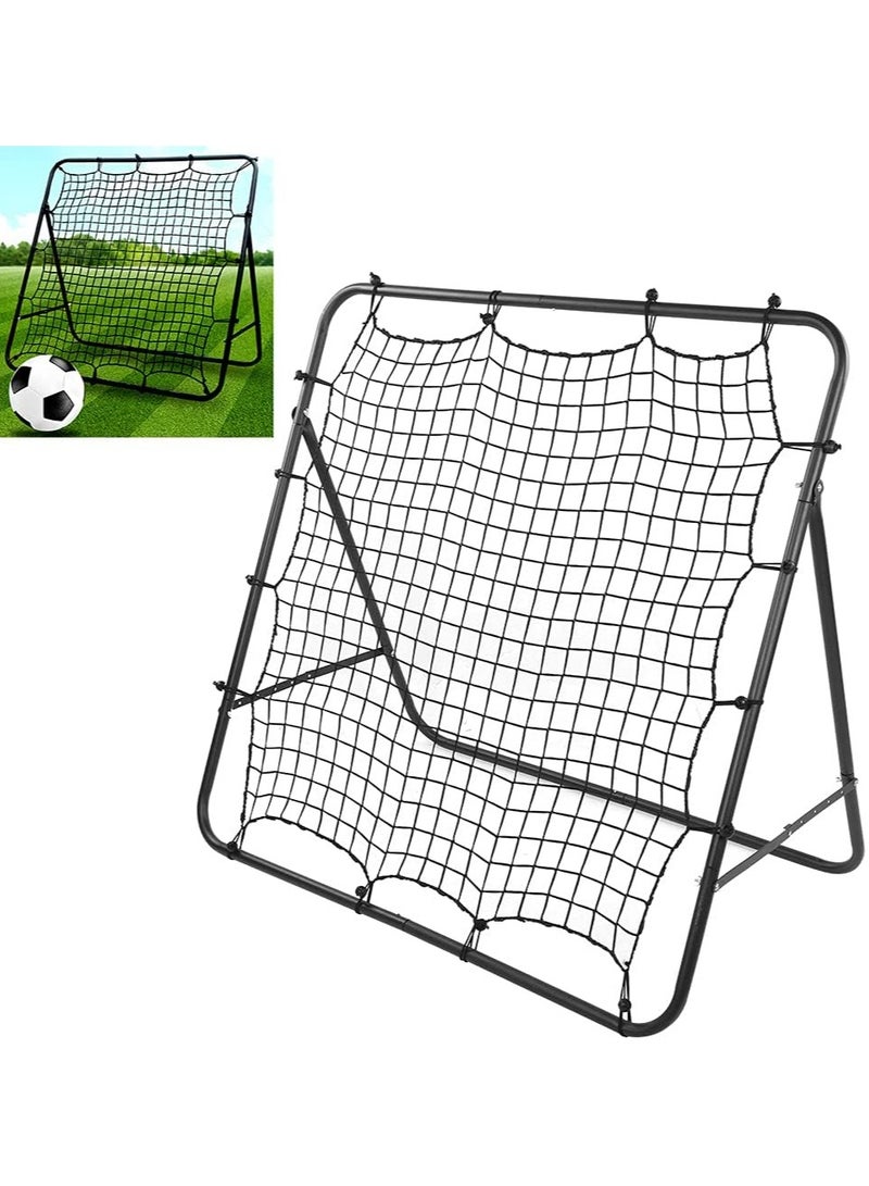 شو وو شبكة هدف كرة قدم قابلة للفصل من الفولاذ، شبكة هدف كرة قدم قابلة للطي والتعديل، شبكة هدف مساعدة في التصويب، معدات تدريب لتدريب كرة القدم والبيسبول - Image 1