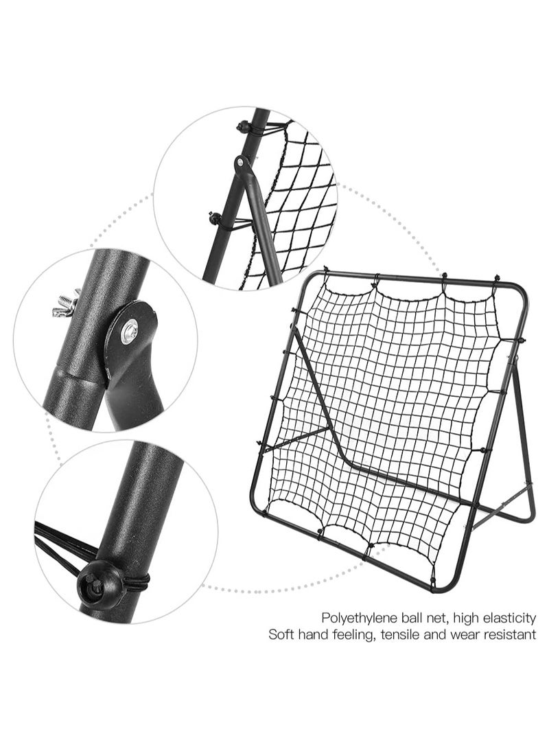 شو وو شبكة هدف كرة قدم قابلة للفصل من الفولاذ، شبكة هدف كرة قدم قابلة للطي والتعديل، شبكة هدف مساعدة في التصويب، معدات تدريب لتدريب كرة القدم والبيسبول - Image 3
