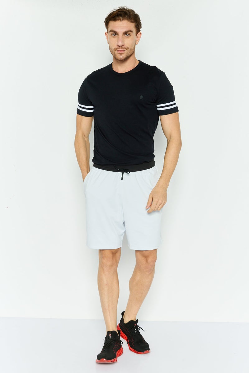 PUMA Men Sportswear Fit Drawstring Training Shorts, White - Image 2