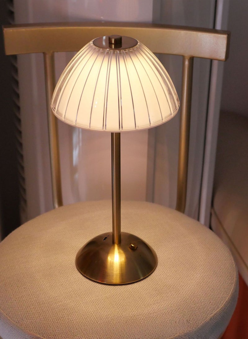 مصباح طاولة متزع عبر  مع قاعدة، التأثير الزخرفي الشعبي، يضيء الحياة اليومية الرقيقة - Image 5