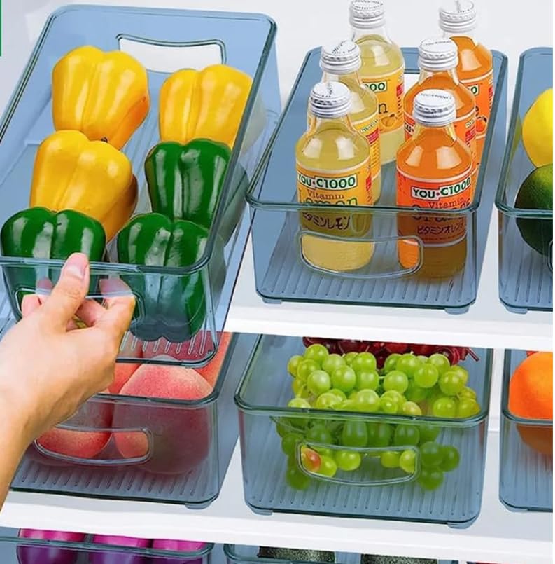 Plastic Refrigerator Organizer Bins  - Image 1