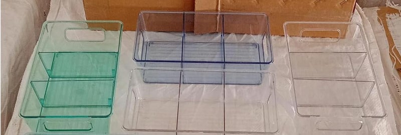 Plastic Refrigerator Organizer Bins  - Image 4