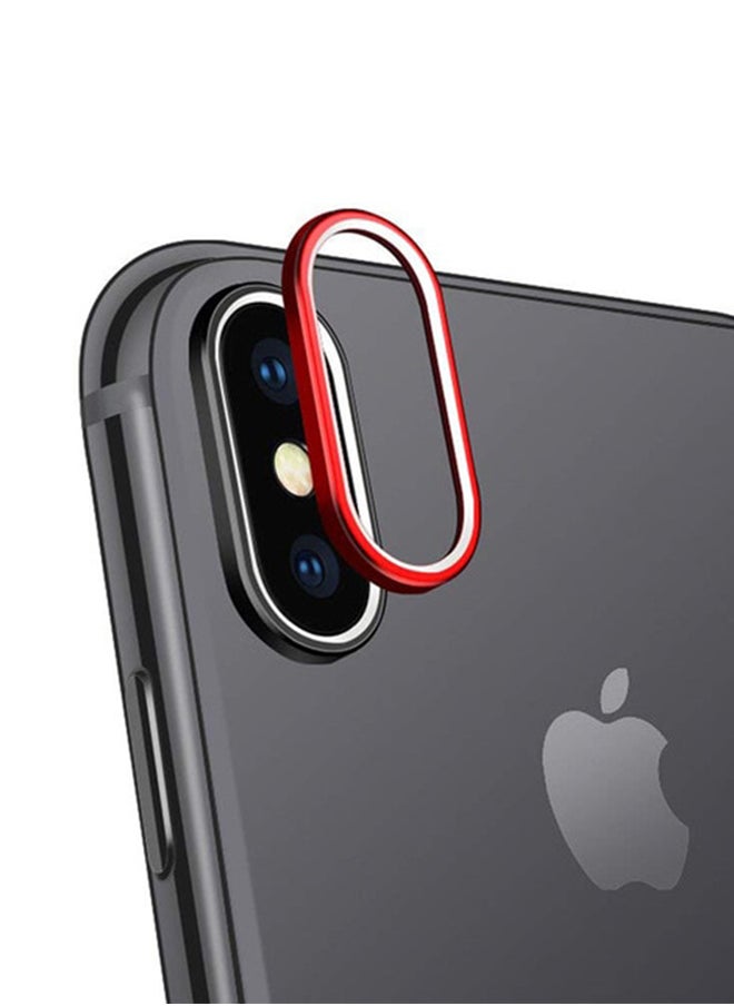 Generic - Camera Lens Protector For Apple iPhone XS Max Red - Image 1