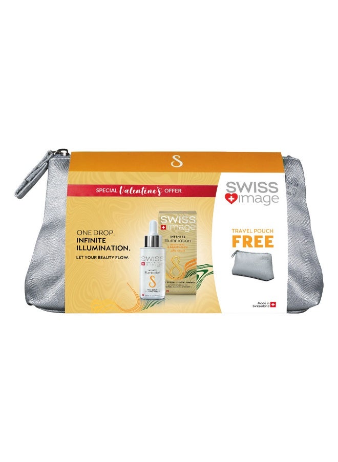 Infinite Illumination Brightening & Boosting Glow Face Serum 30ml With Free Travel Pouch