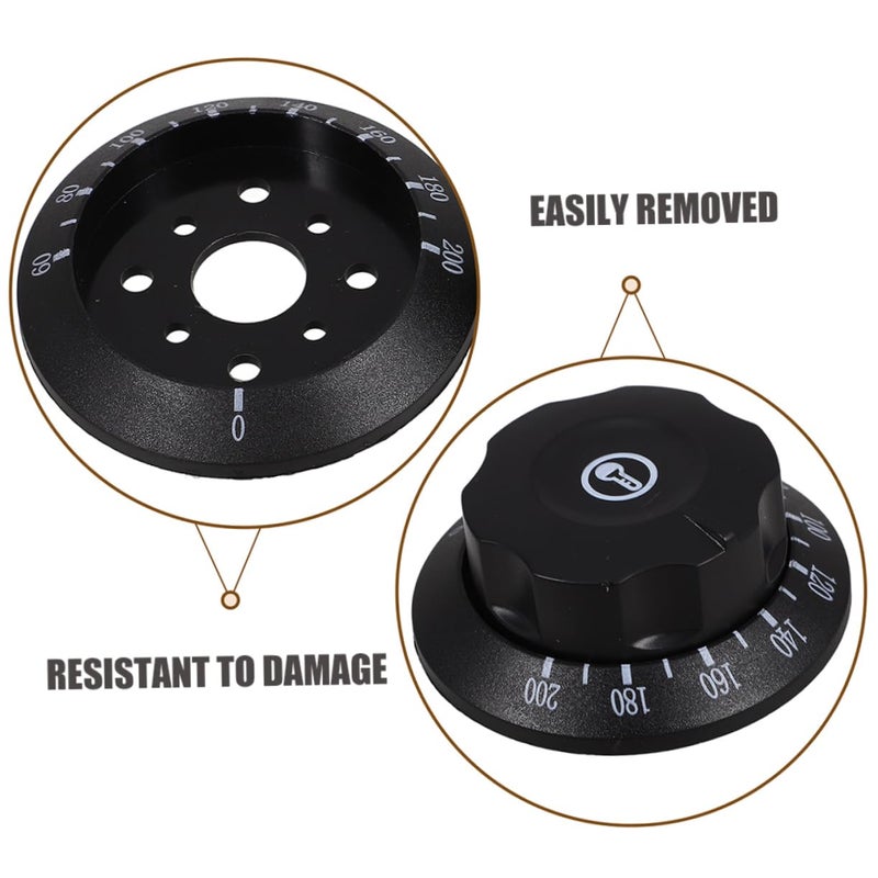 2 Pcs Oven Control Knobs For Gas Stove Ergonomic Replacement For Easy Temperature Control - Image 4