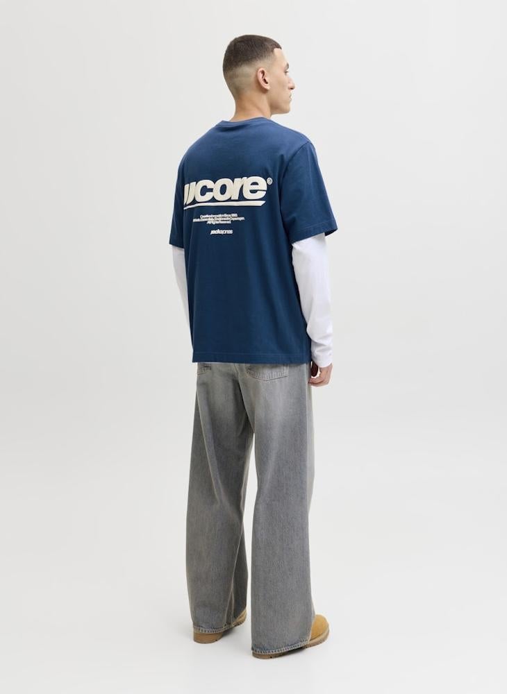 JACK & JONES Logo Crew Neck T-Shirt - Image 2