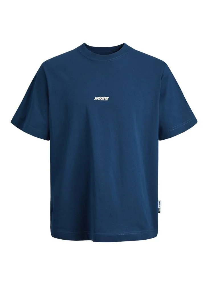 JACK & JONES  Logo Crew Neck T-Shirt for Men | Best Price UAE