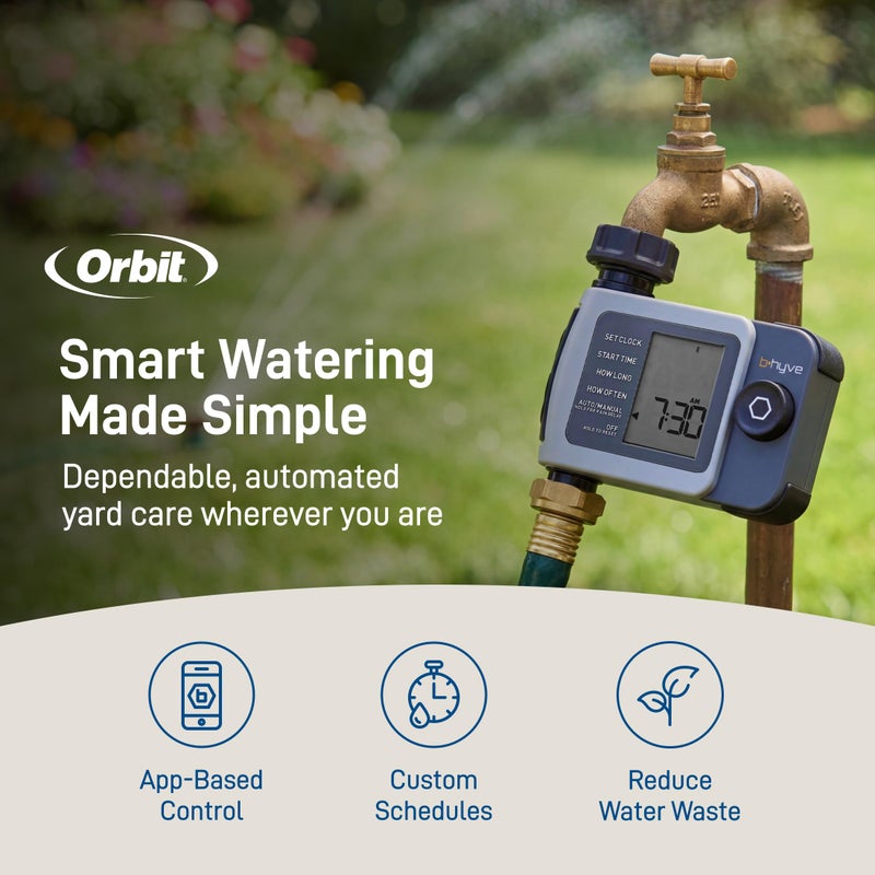 Orbit 24516 B-hyve XD 1-Port Smart Hose Watering Timer with Wi-Fi Hub - Image 2