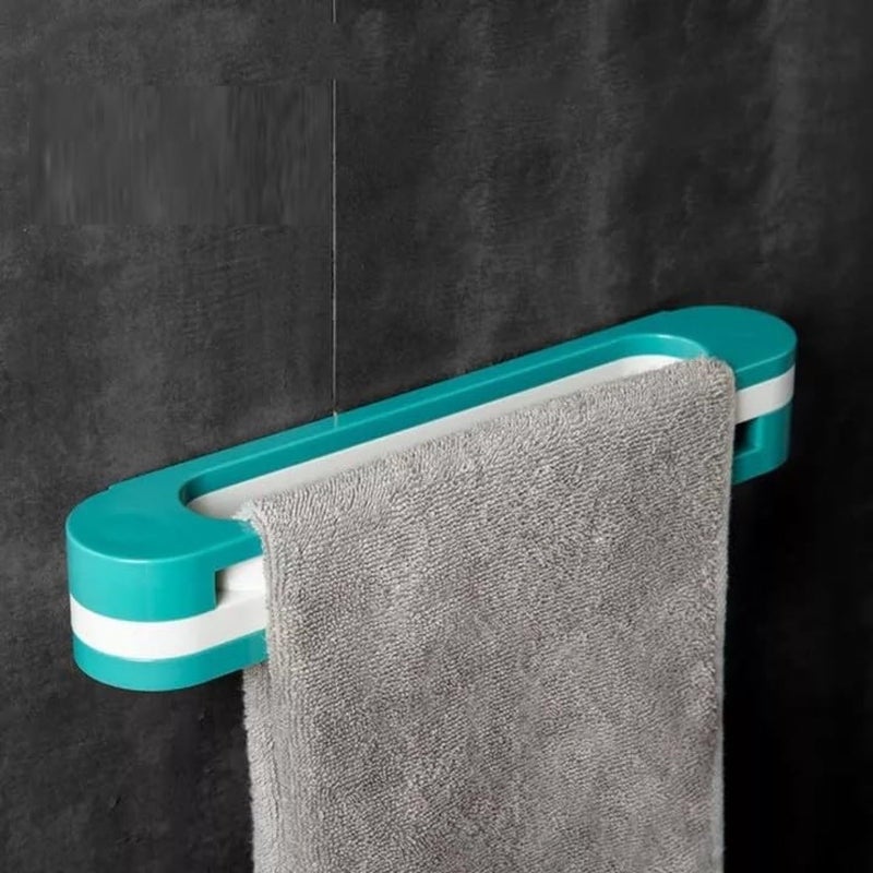 V2H V2H Wall Mounted Collapsible Shoe Organizer Bathroom Slippers and Shoes Hanger Folding Self Adhesive Storage Towel Racks MulticolorSet of 1 