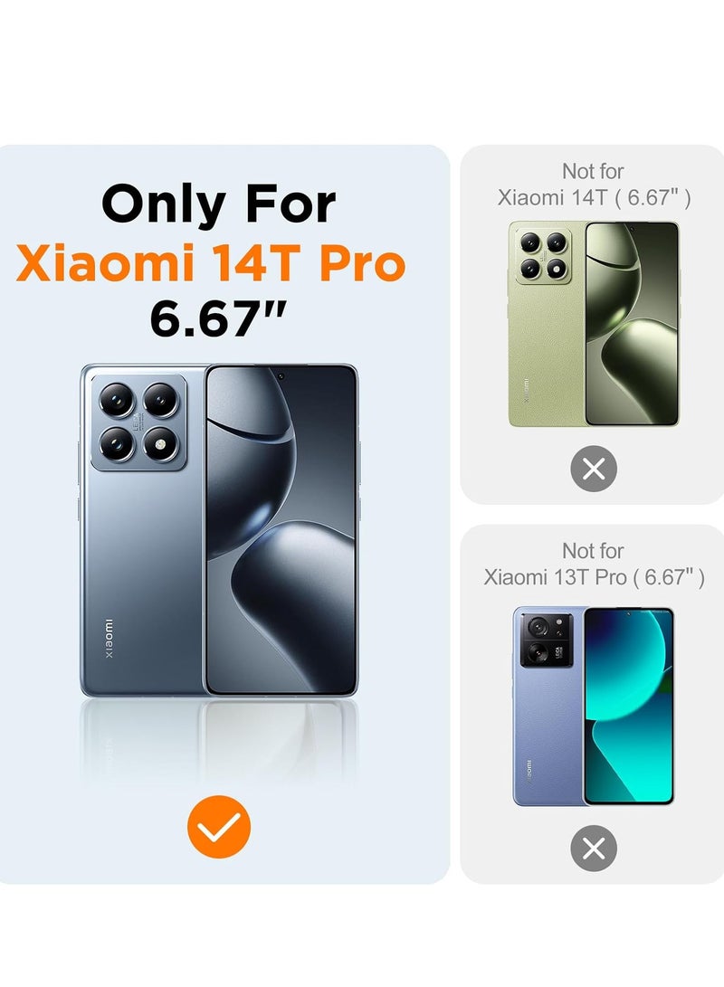 Xiaomi 14T Pro 5G Case Cover Soft Silicone Protective Case with Inner Microfiber Lining Cushion Shockproof Camera Protection Cover for Xiaomi 14T Pro - Image 2
