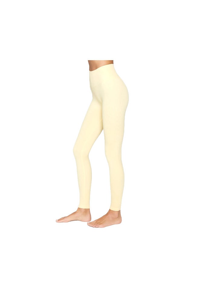 spiritual gangster LOVE SCULPT LEGGING SUNLIGHT XSMALL-SMALL  - Image 2