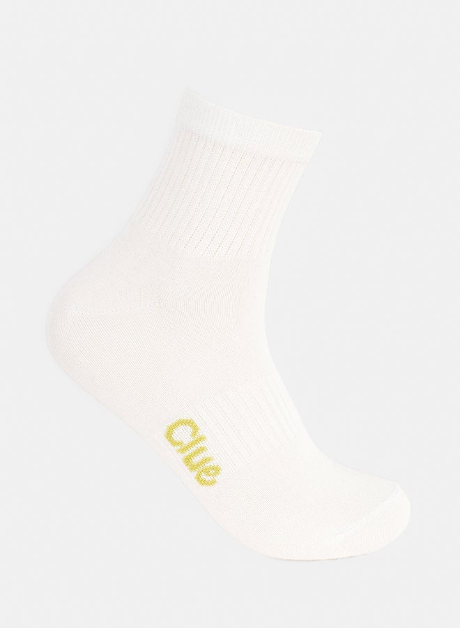 Clue Ribbed Ankle Socks - 3 Pairs - Image 4