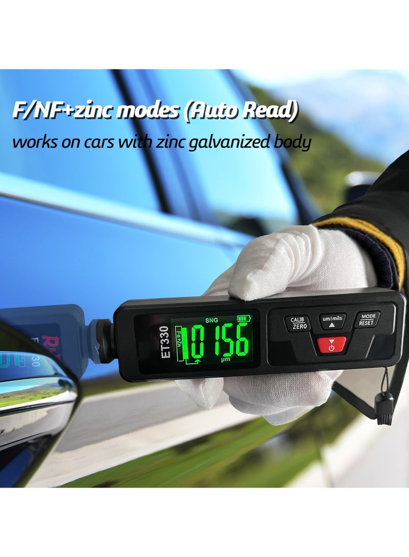 Paint Thickness Gauge, Digital Car Coating Thickness Gauge Tester, Paint Mil Thickness Meter Gauge Check The Carâs Original Coating Auto Car Paint Meter - Image 2