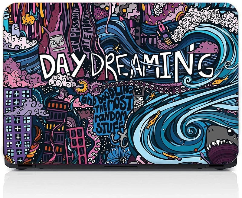 ARS Laptop Skin Sticker Decal for 12"–15.6" Laptops, Waterproof Vinyl Cover Protector for Notebook PC, Removable Decorative Laptop Sticker with Free 2 Wrist Pads, Universal Fit for MacBook, HP, Dell, Lenovo - Image 1