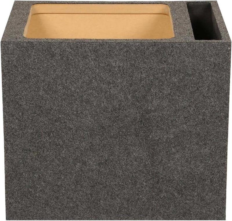 QPower HD115 15" Single Heavy Duty Vented Square Subwoofer Sub Enclosure Box - Image 3