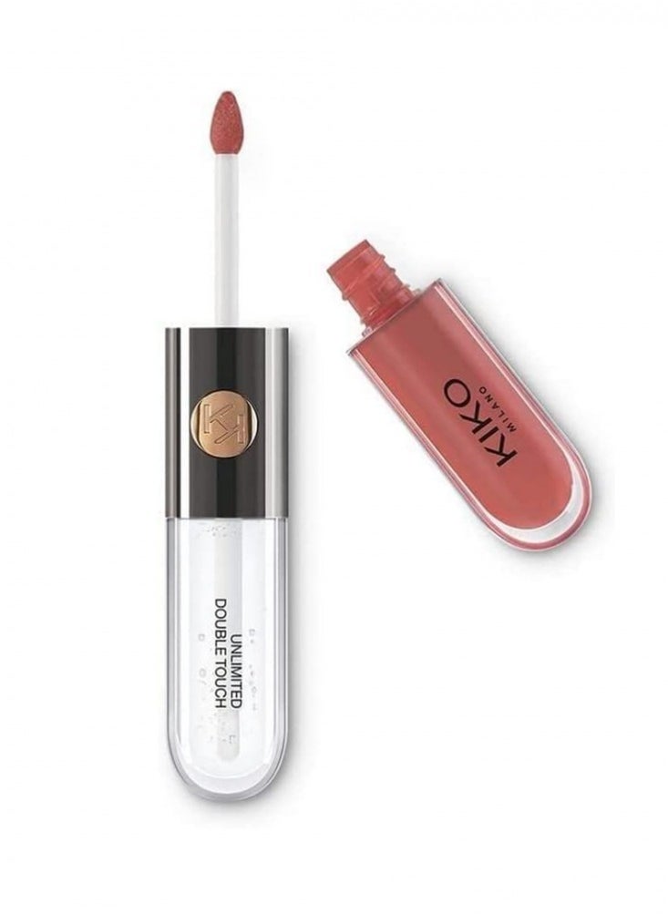 KIKO MILANO Kiko Milano Unlimited Double Touch Liquid Lipstick 103 Natural Rose  - Image 1