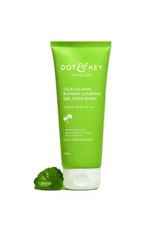 Dot & Key Cica Face Wash For Acne Prone Skin, 2% Salicylic Acid Face Wash With Green Tea | For Oily & Sensitive Skin | Sulphate Free Face Wash For Men & Women | Oil Control Face Wash With Zinc | 175Ml  - Image 1
