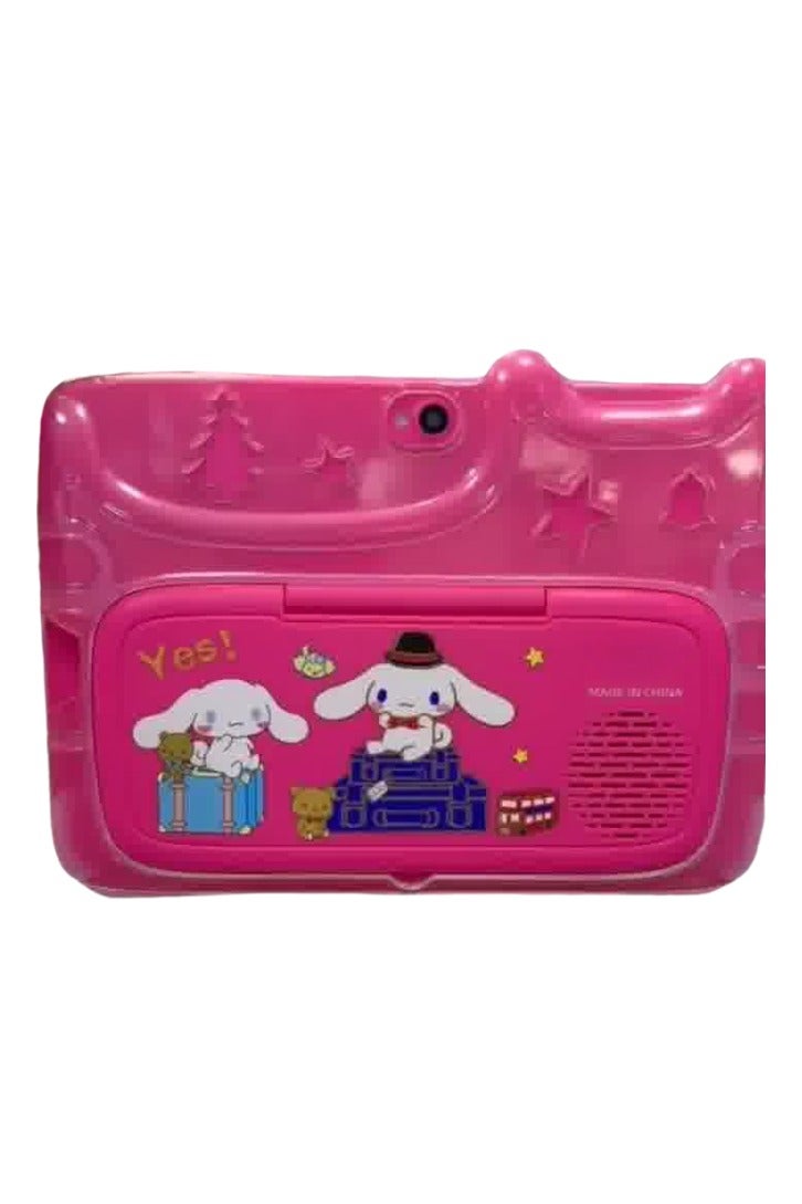 Generic Enjoy a fun, safe, and entertaining learning experience for your child with the tablet - 7-inch screen, powerful battery, and 5G Wi-Fi connectivity to support early learning and unlimited fun in pink. - Image 3